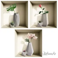استیکر 33cm طاقچه مجازی مدل VS06 – پک ۳ عددی – تمام چسب