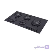 گاز صفحه ای پنج شعله اخوان مدل G 24-HE-S ا oven of akhavan model G 24-HE-S