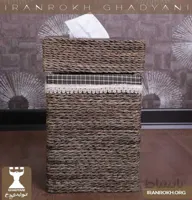 سطل و جادستمال رخ مدل حصیری