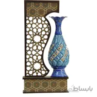تندیس گلدان میناکاری ارتفاع 20 سانتی متر کد TT-03