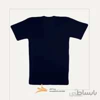 زیرپوش نیم آستین مردانه سرمه ای آداک کد 31202