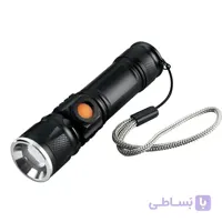 چراغ قوه جیبی شارژری پلیس با USB
