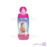 دستمال مرطوب کودک نیوساد مدل آسمان بسته 64 عددی ( استوانه ای )
