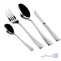سرویس قاشق و چنگال 129 پارچه کیفی یونیک UN 5706