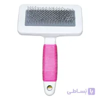 برس یک طرفه مخصوص سگ و گربه سر لاک دار مدل 9401D