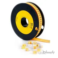 شماره سیم حلقه ای یا گرد 0 تا 9 برای سیم ۰/۵ تا ۱ کد EC0 (بسته ۱۰۰۰ تایی)
