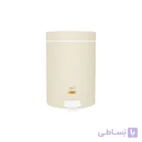 سطل زباله پدالی کرم براق بهازکالا مدل ۱۶۱۷۷۱۰۱ (۳ لیتر)