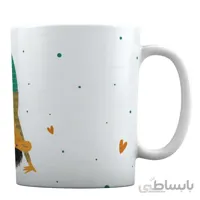 ماگ طرح «این لیوان دهنی یه پسر شیطونه،بهش دست نزنید» کد ML193