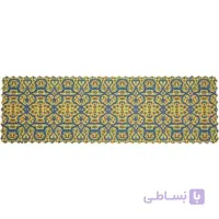 رانر فرش کاشی زرد