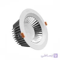 چراغ سقفی توکار 15 وات گرد ایشاین EDC