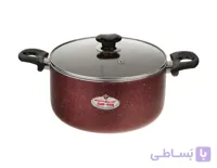 قابلمه گرانیت زرساب مدل ویولت سایز۲۲ - مشکی