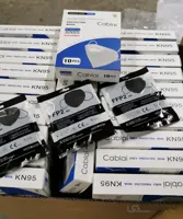ماسک 10 عددی KN95 اسپانیایی 6 لایه رنگ مشکی تک در ایران