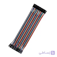 سیم جامپر مادگی به مادگی ۲۰cm (بسته ۴۰ تایی)