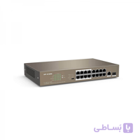 سوییچ 16 پورت آی پی کام IP-COM مدل F1118P 16 150W