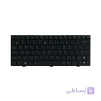 کیبورد لپ تاپ ایسوس Eee PC 1004-1005 مشکی - با فریم فلت پهن