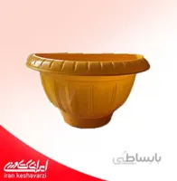 گلدان پلاستیکی دیواری (نیم گرد) کلاسیک مدل 755