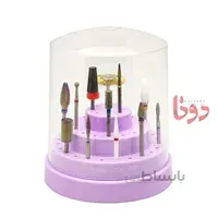 استند سرسوهان با درپوش شیشه ای
