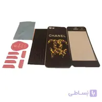محافظ پشت و رو ضد خش چنل طرح آتش مناسب برای گوشی موبایل اپل ایفون 5 / 5s / se