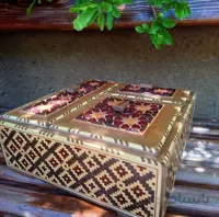 جعبه پذیرایی جُوَک کاری و معرق کاری کد ۱۰۲۰۷۱