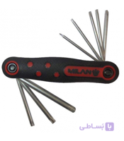 مجموعه 8 عددی آچار آلن ستاره ای میلان