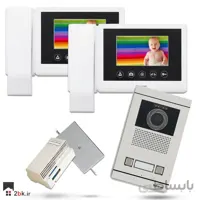 آیفون تصویری دو طبقه سیماران حافظه دار HS-43TK/M100I