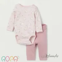 بادی شلوار نوزادی دخترانه