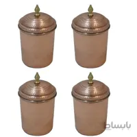جا ادویه مسی ارتفاع 13 سانتی متر کد C-192