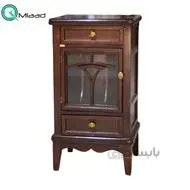 میز تلفن چوبی مدل 113 فندقی