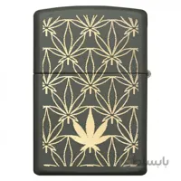 فندک اصل زیپو مدل 29589 | آمریکا | Leaf Pattern Design