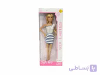 عروسک باربی آبی از برند دفالوسی Defa Lucy کد ۸۳۱۵