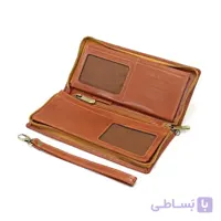 کیف پاسپورتی چرم طبیعی آروین چرم کد AR-710