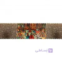 رانر رومیزی مستطیل سنتی مخمل 3013