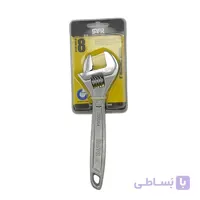 آچار فرانسه 8 اینچ سفیر مدل SCW-200-8