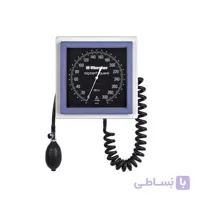 فشارسنج عقربه ای ریشتر ديواری مدل ساعتی Big-Ben مربع 1465RI ا Richter barometer wall clock Big-Ben square model 1465RI