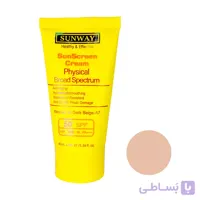 کرم ضد افتاب سان وی فیزیکال متوسط متمایل به بژ تیره