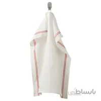 دستمال آشپزخانه IKEA مدل HILDEGUN قرمز