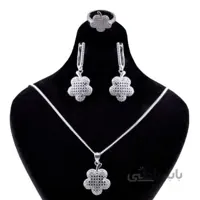 نیم ست نقره زنانه کد NTR_098