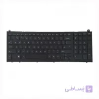 کیبورد لپ تاپ اچ پی مشکی با فریم HP laptop keyboard Probook 4520s