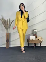 مدل مانتو شلوار زنانه ست بهاره کد 1737