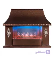 بخاری گازی توان مدل Negin طرح شومینه 18000 ا Tavan Negin Fireplace 18000 Gas Heater