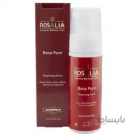 فوم پاک کننده صورت مناسب پوست چرب و جوشدار رزالیا ا ( ROSALIA Rose Pure Foaming Face Wash For Acne Prone Skin )