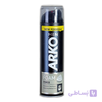 فوم اصلاح آرکو مدل Force حجم 200 میل ا Arko Force Shaving Foam 200 ml