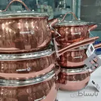 سرویس قابلمه 12 پارچه کُرکماز مسی
