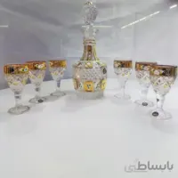 تنگ و گیلاس طلاکوب شری