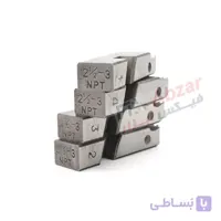 پارچه حدیده برقی 2 5 3 اینچ npt کله ببری تایگرهد ا Tiger head threading dies NPT size 2/5 - 3 inch
