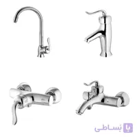 شیرآلات درخشان مدل آرک کروم