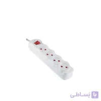 چند راهی برق ارتدار 4 خروجی آفر الکترونیک