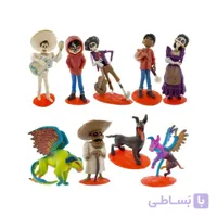 اکشن فیگور طرح کوکو کد 30145 بسته 9 عددی