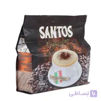 کاپوچینو سانتوس بسته 20تایی Santos Cappuccino