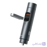شارژر فندکی باسئوس مدل COG ا Baseus Energy Column Car Wireless MP3 Charger 18W Quick Charge Model CCNLZ-C0G